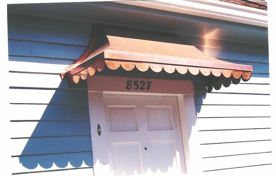 Copper Sweep Awning - #Awn14