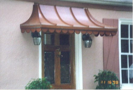 Copper Sweep Awning - #Awn2