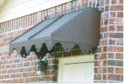 Straight Copper Awning # 31