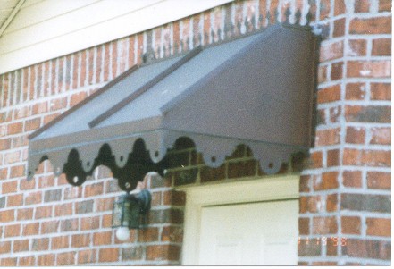 Copper Straight Awning - #Awn31