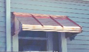 Copper Straight Awning # 55