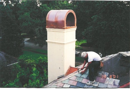 Round Top Chimney Cap - #Chi72