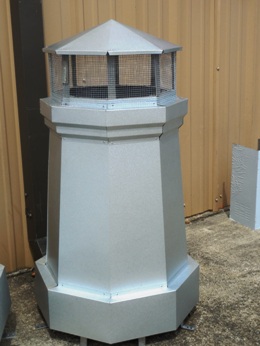 Decorative Chimney Pot Galvalume