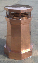 Octagon Chimney Pot # 79